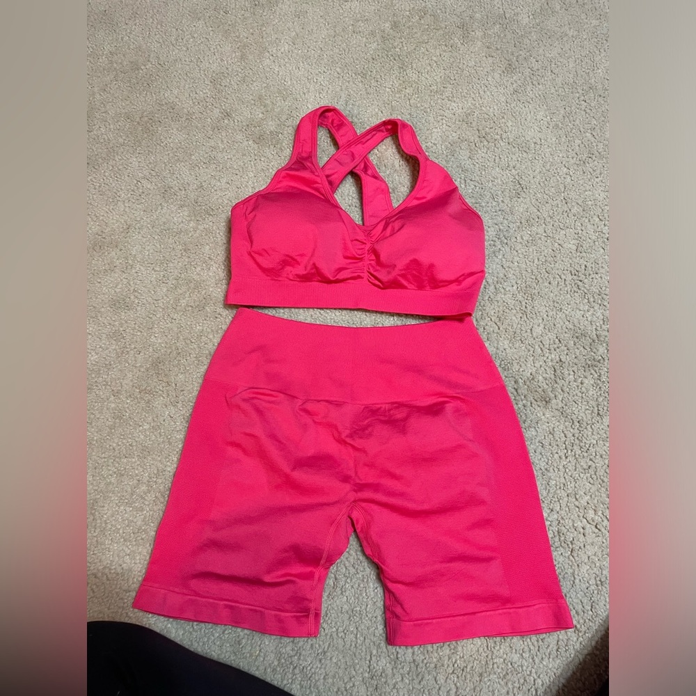 Anxjox seamless workout outfit